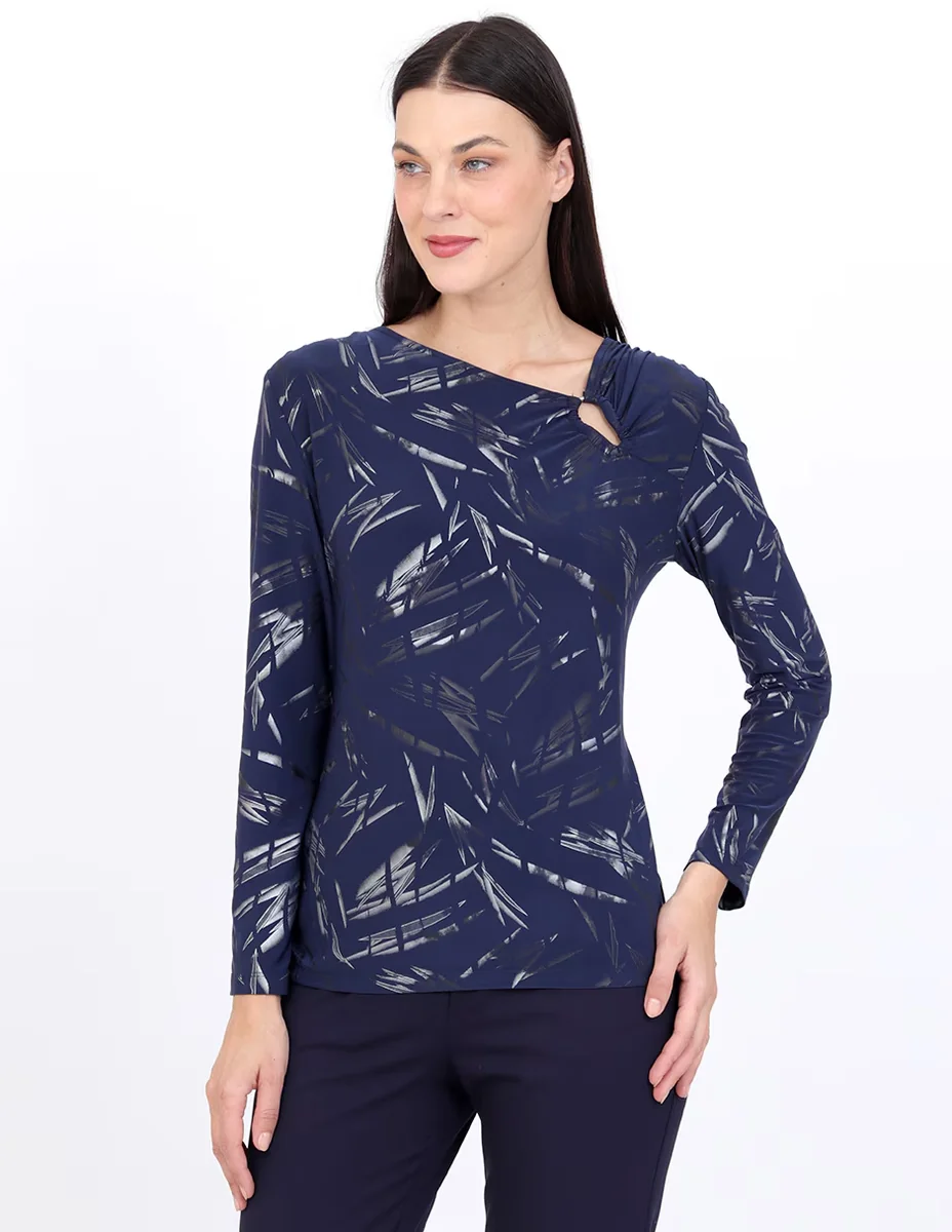 Blusa Duplan manga larga para mujer