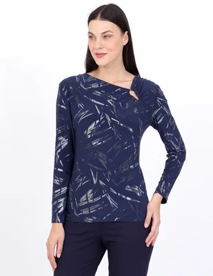 Blusa Duplan manga larga para mujer