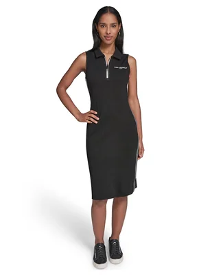 Vestido a la rodilla casual Karl Lagerfeld Paris para mujer
