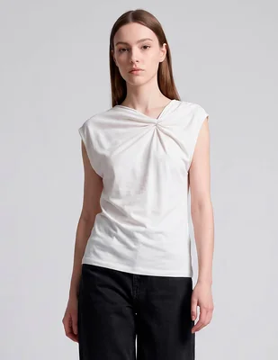 Blusa topshop manga corta para mujer