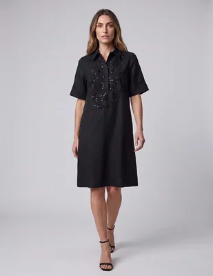 Vestido 3/4 casual chico's para mujer