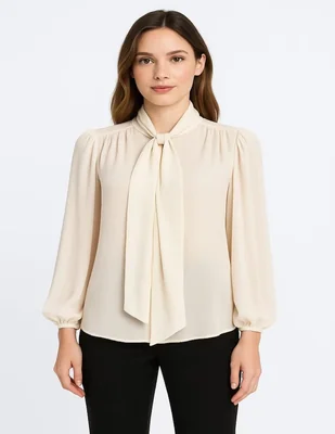 Blusa Marsel manga larga para mujer