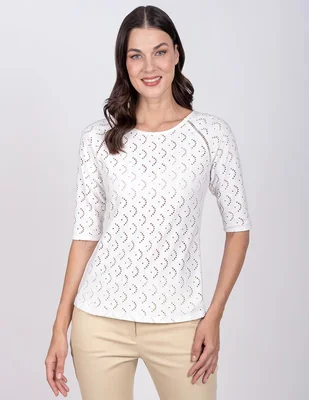 Blusa Delirium manga 3/4 para mujer