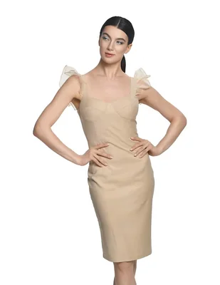 Vestido a la rodilla casual Gladkova para mujer