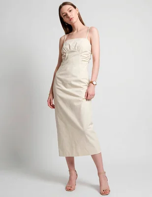 Vestido largo casual topshop para mujer
