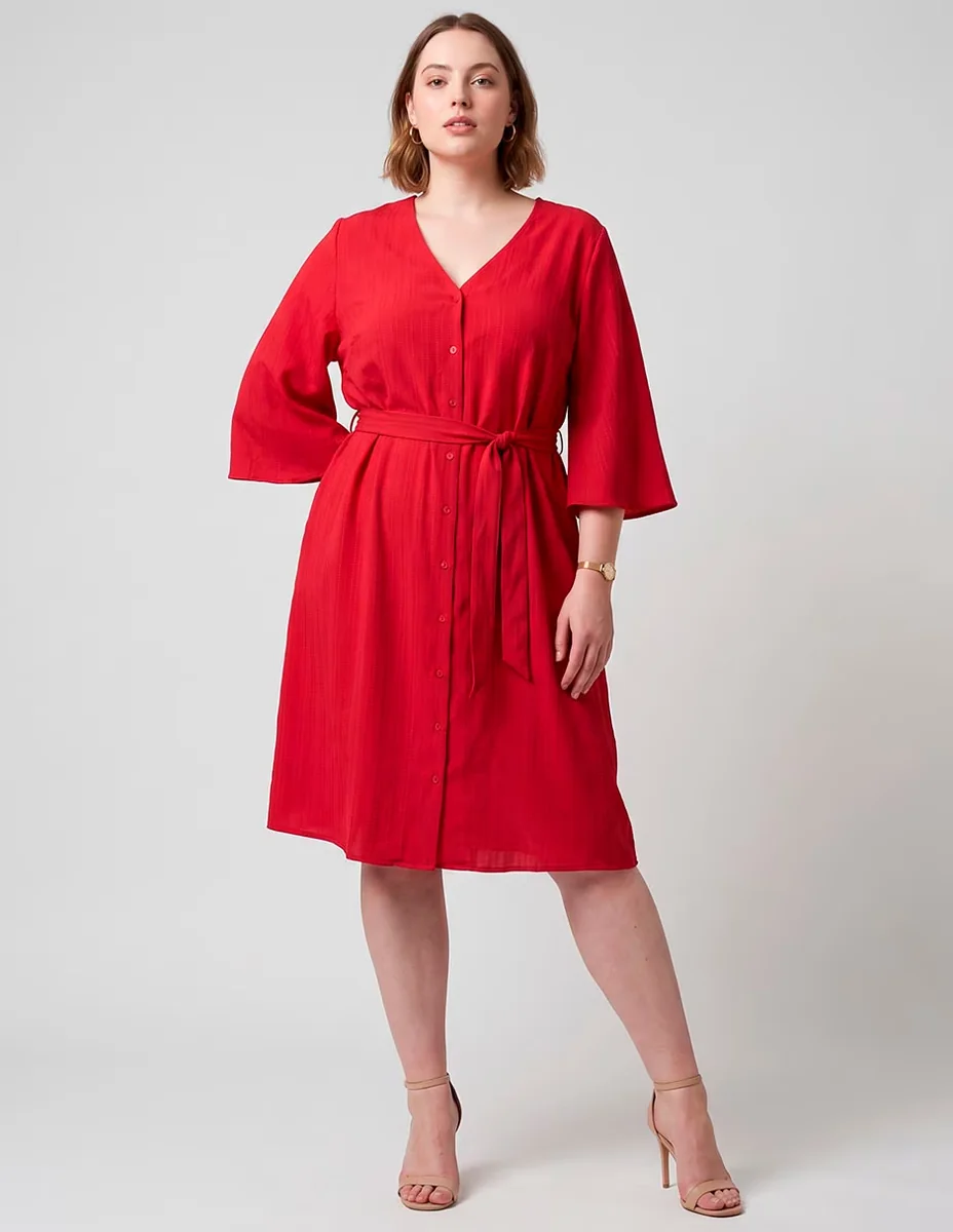 VESTIDO LIEB PLUS LBP2608-310 POLIÉSTER