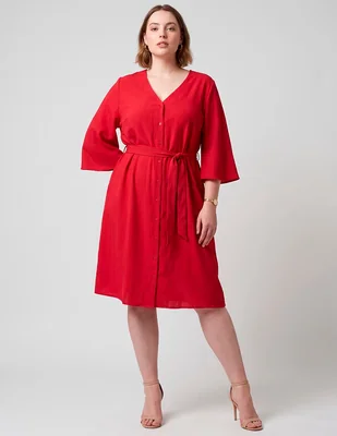 VESTIDO LIEB PLUS LBP2608-310 POLIÉSTER