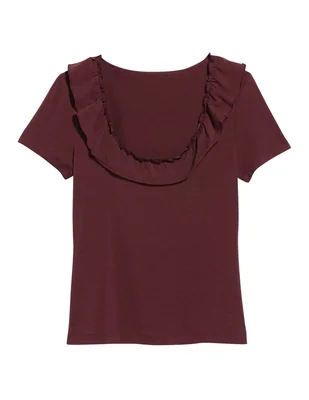 Blusa old navy manga corta para mujer
