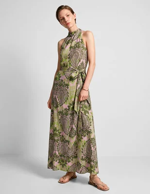 Vestido largo fiesta zomos by sofia simon familia zomos para mujer