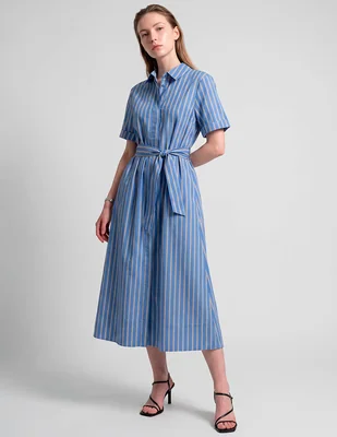 Vestido midi casual maison 123 para mujer