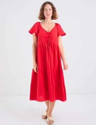 Vestido regular mujer
