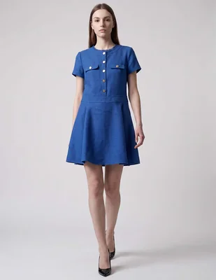 Arriba Rodilla Casual Tommy Penny Hopsack Para Mujer