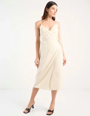 Vestido midi playa Map para mujer