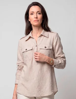 Blusa dándara manga larga para mujer