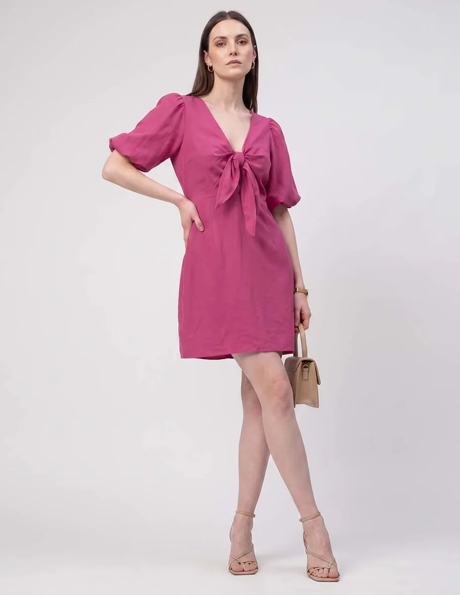 Vestido mini casual maison 123 para mujer