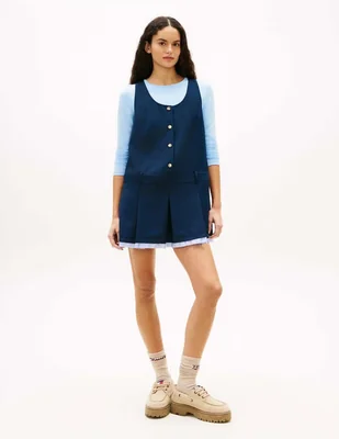 Vestido mini casual tommy jeans para mujer