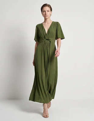 Vestido largo formal maison 123 para mujer