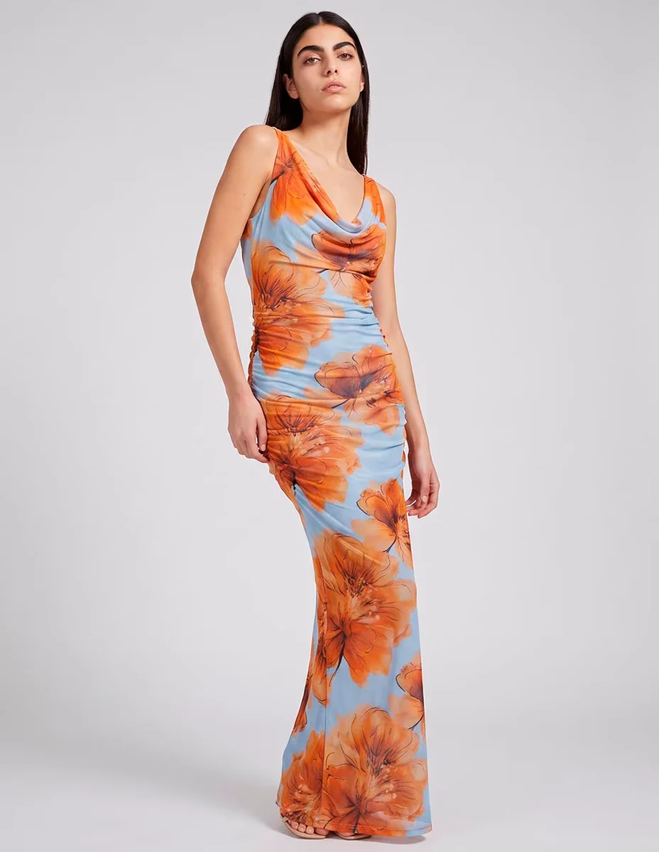 Vestido largo casual jump para mujer