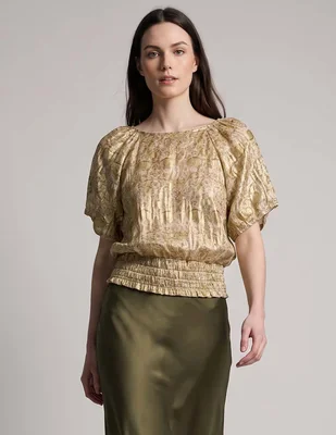 Blusa Maison 123 manga 3/4 para mujer