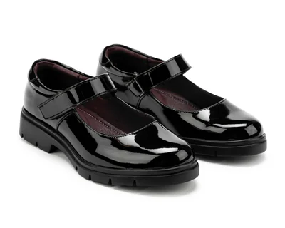 Zapatos Escolares Up & Down Negros para Mujer
