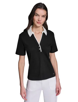 Blusa Karl Lagerfeld Paris manga corta para mujer