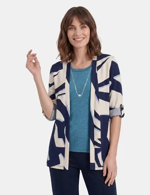Blusa vitos manga 3/4 para mujer