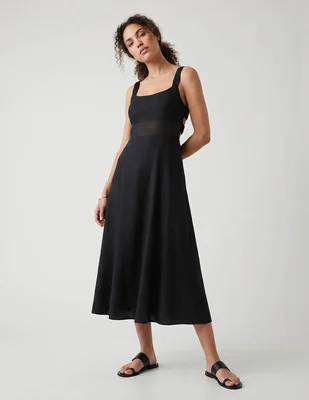 Vestido crop casual br factory para mujer