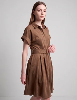 Vestido arriba rodilla casual karl lagerfeld paris para mujer