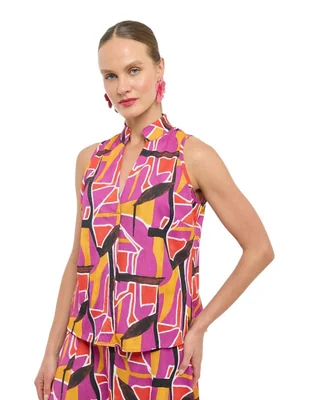 Blusa Nine West sin manga para mujer