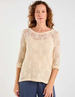 Blusa Morango manga al codo para mujer