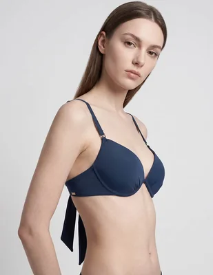 Top bikini con copa preformada para mujer