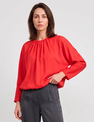 Blusa delirium manga corta para mujer