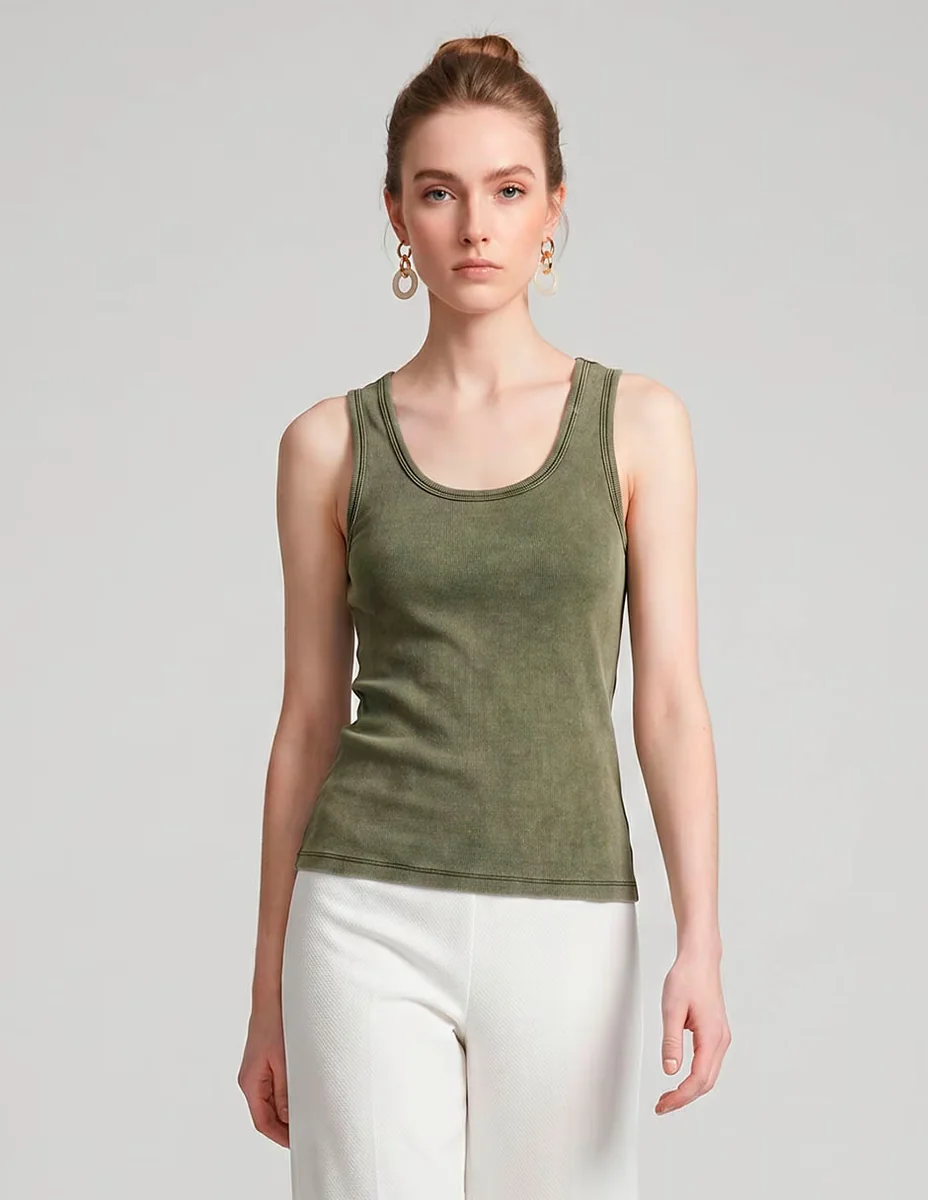 Blusa Kur.Kuma de algodón para mujer