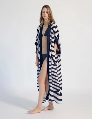 SALIDA DE PLAYA KAANA SWIMWEAR con Amarre para Mujer