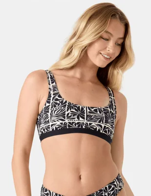 Bikini bikini roxy estampado floral a la cintura para mujer