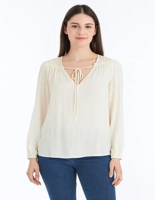 Blusa Marsel manga larga para mujer