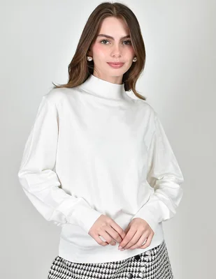 Blusa roman fashion manga larga para mujer