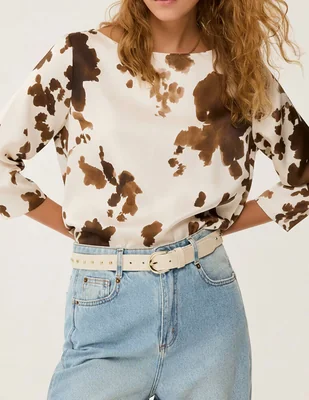 Blusa Pennyblack manga 3/4 para mujer