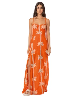 Salida de playa vestido Maaji con amarre para mujer