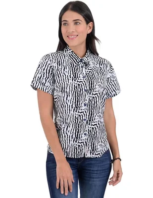 Blusa Supply manga corta para mujer