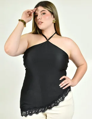 Blusa roman fashion sin manga para mujer