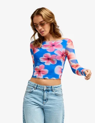 Wetshirt Roxy estampado gráfico para mujer