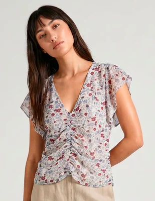 Blusa bcbg manga corta para mujer