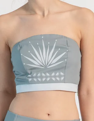 BLUSA KAANA SWIMWEAR Agave manga Sin Manga para mujer