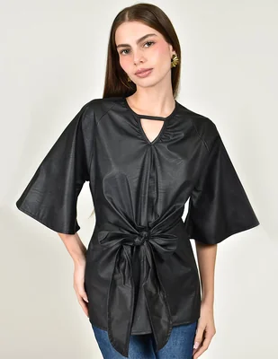 Blusa roman fashion manga 3/4 para mujer