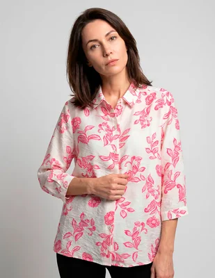 Blusa lpc manga 3/4 para mujer