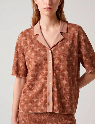 Camisa Scotch & Soda manga al Codo para mujer