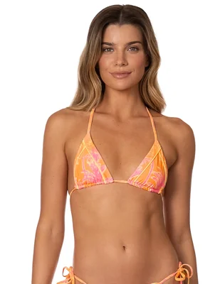Top bikini Maaji con copas removibles para mujer