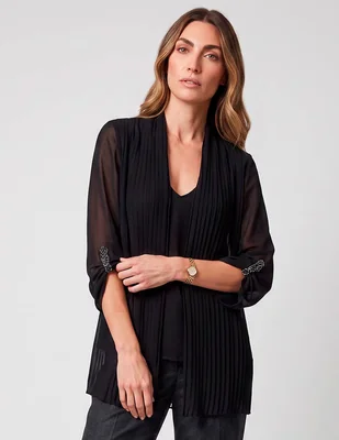 Blusa damaia atelier manga 3/4 para mujer