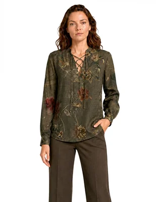 Blusa foley's manga larga para mujer